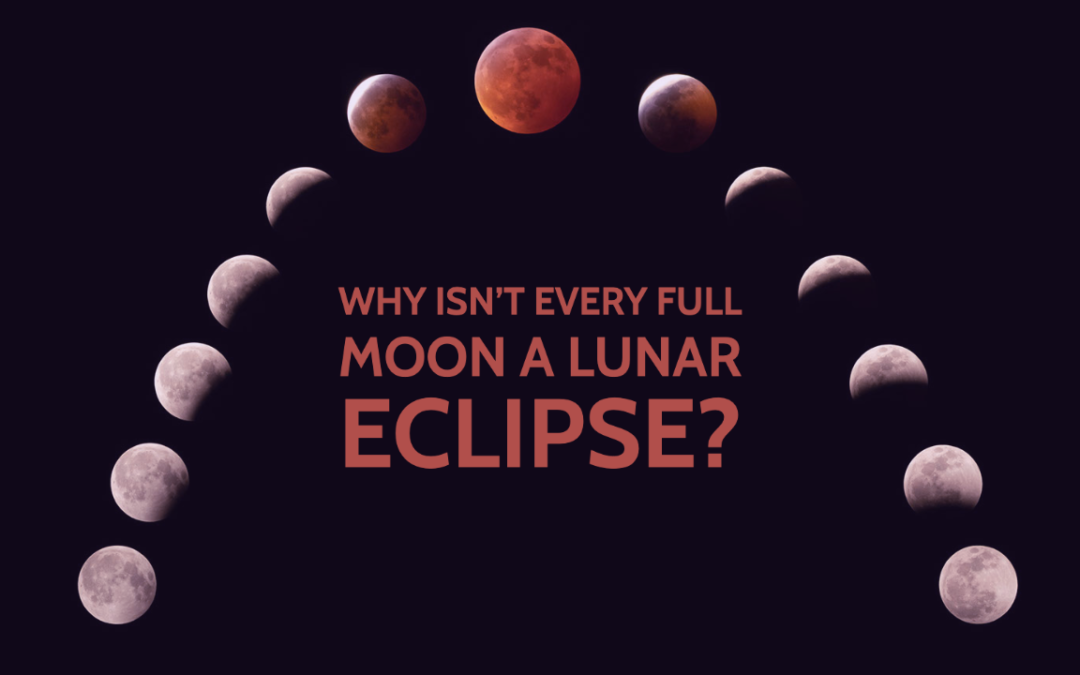 Why Isn’t Every Full Moon a Lunar Eclipse?