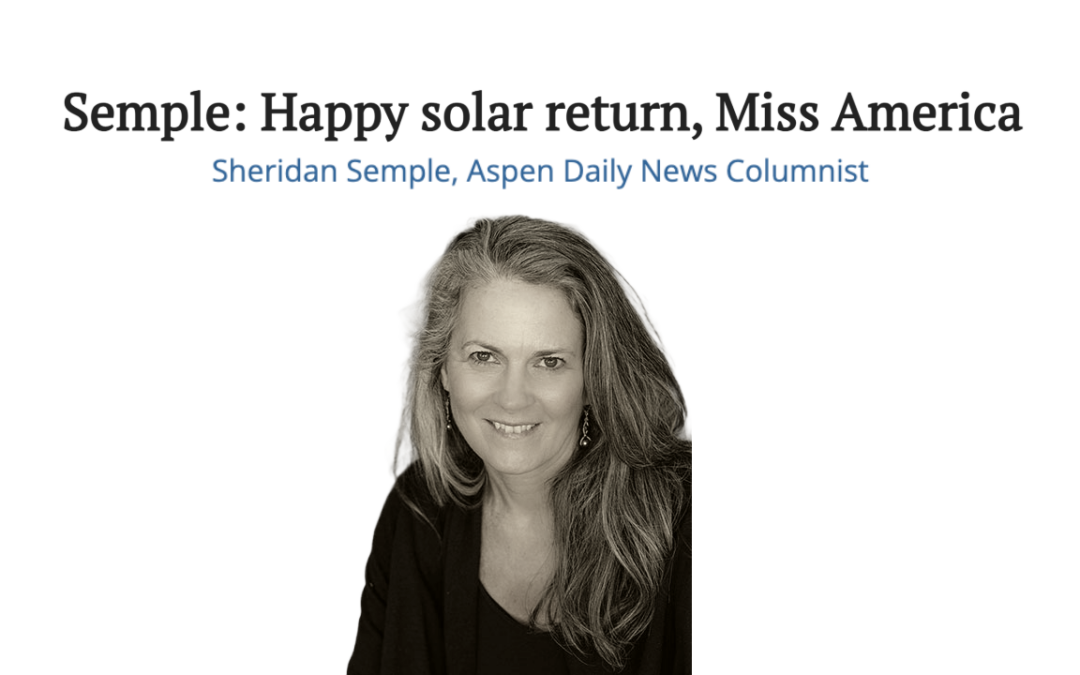 Happy Solar Return, Miss America!