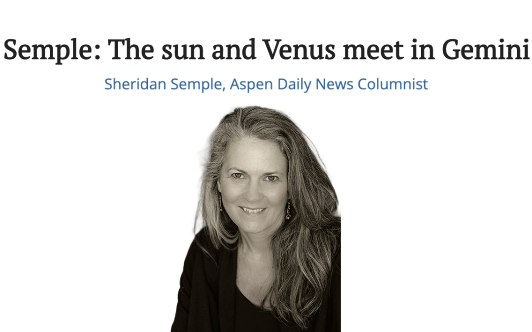 The Sun and Venus Meet in Gemini!