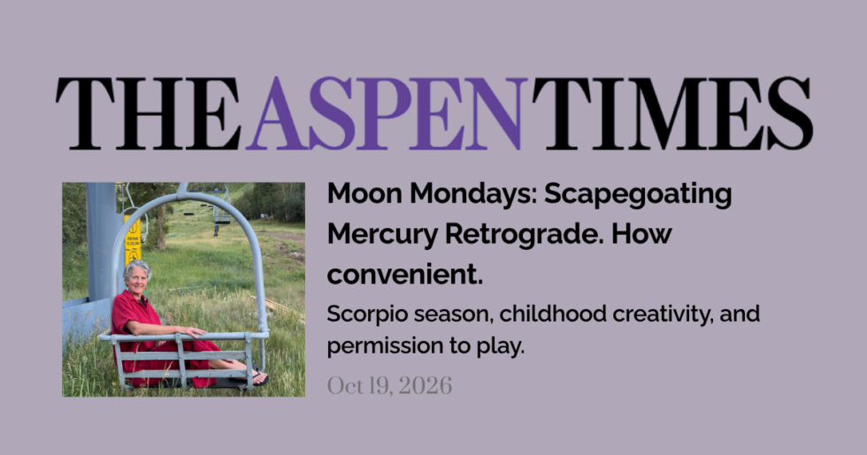 Moon Mondays: Scapegoating Mercury Retrograde. How convenient ...